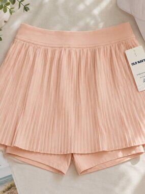 ✨🎾 Old Navy StretchTech Extra High-Waisted Micro Pleated Skort Quick Dry NWT